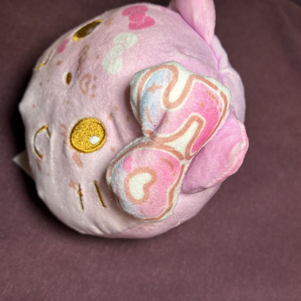 Hello Kitty 50th Anniversary Pink Reversible Plushie TeeTurtle Plushiverse NWT - Picture 8 of 9